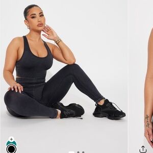 Dark Gray Activewear Set